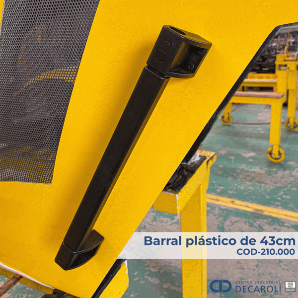 Barral plástico de 43cm