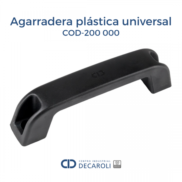 Agarradera plástica universal