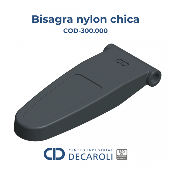 Bisagra nylon chica