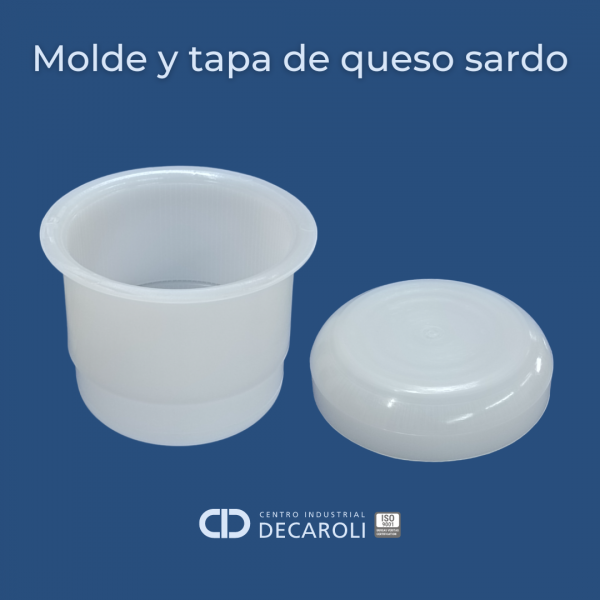 Molde y tapa de queso sardo