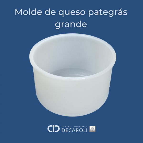 Molde de queso pategrás grande