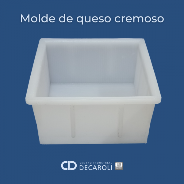 Molde de queso cremoso