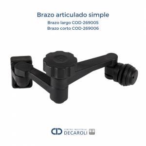 Brazo articulado simple