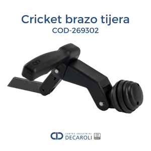 Cricket brazo tijera