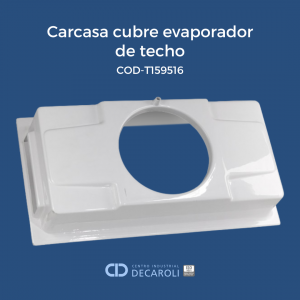 Cubre cubre vaporador de techo