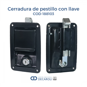 Cerradura de pestillo