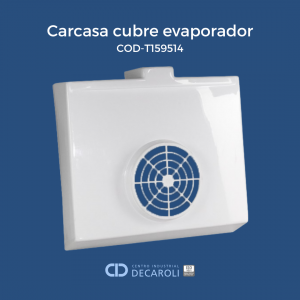 Carcasa cubre evaporador